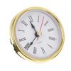 Classic Clock Craft Quartz Movement 2-1/2" (65mm) Round Clocks Head Insert Roman Number Mayitr