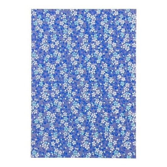 Washi Kawa Sumi Tokusen Aoiro-kei Tezame Chiyogami Yuzen B4 Size 25.736.4cm 8 Patterns Included