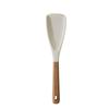 Wooden handle silicone large dense spoon silicone kitchenware non-stick pot cooking soup stirring spoon long handle salad more