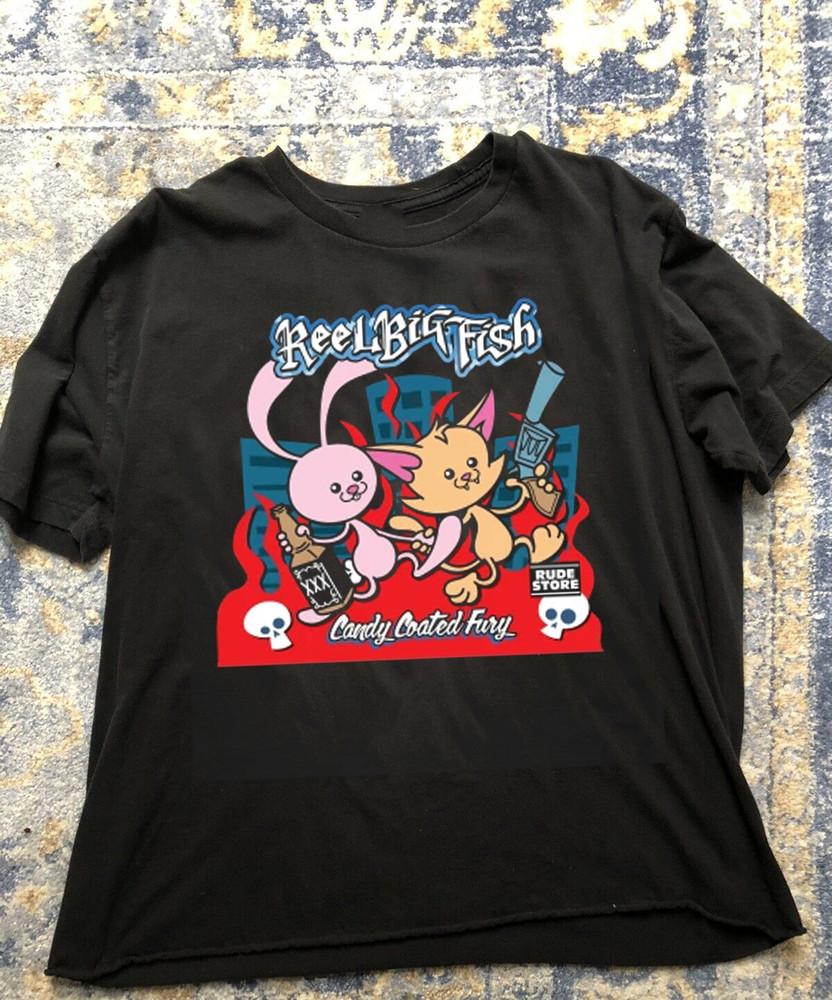 Reel Big Fish BLACK Men T Shirt Short Sleeve S-5XL KN522 Unisex T-Shirt XXL