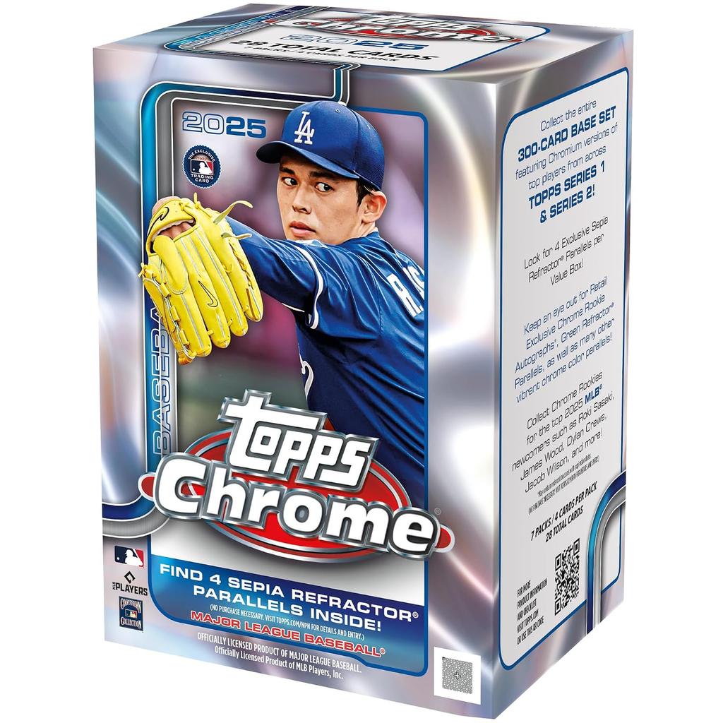 2025 Topps Chrome Baseball - VALUE