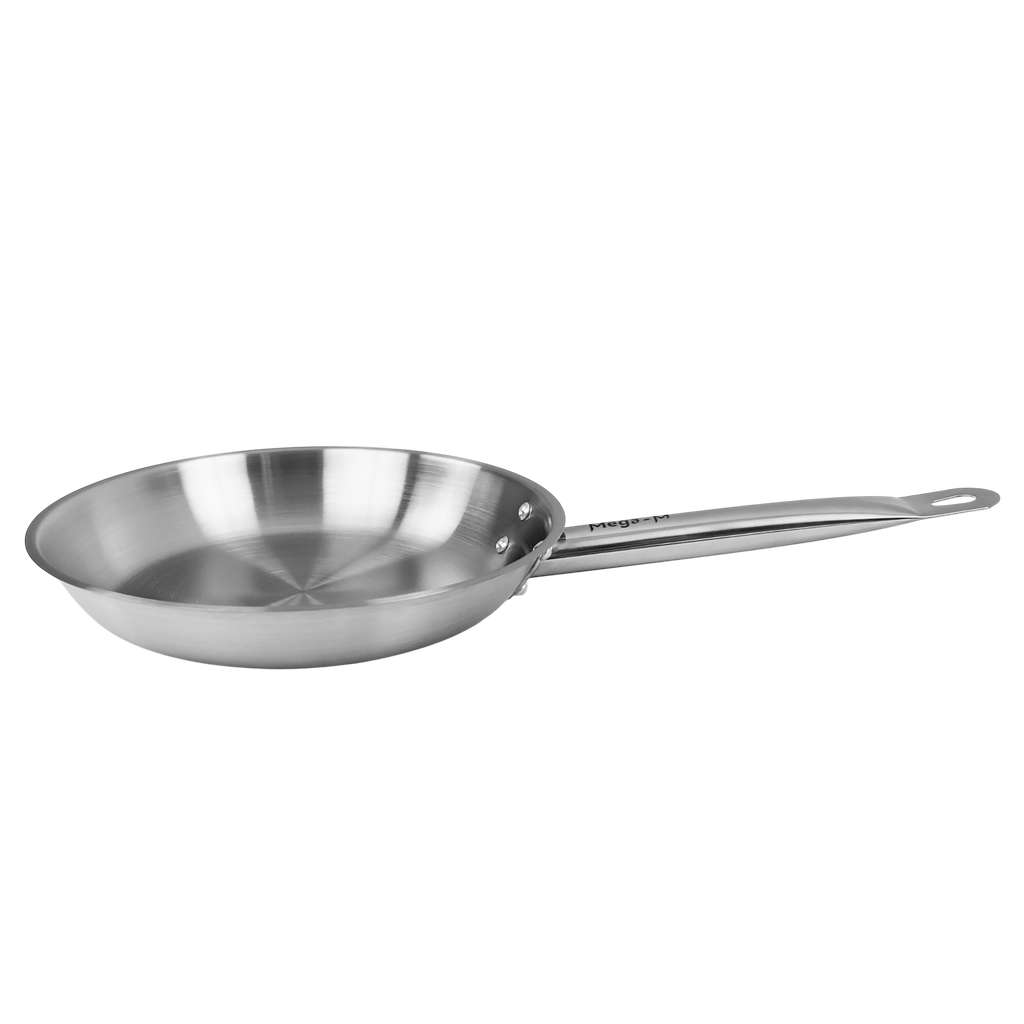 Mega-M Stainless Steel Frying Pan, Diameter 22 Cm N
