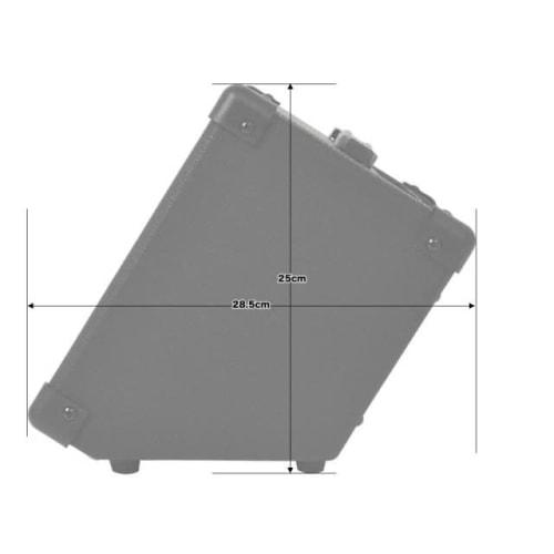 Belcat AP-15DK Digital Drum and Keyboard Amplifier, 15W, 2-Channel Input, with AUX IN, Black