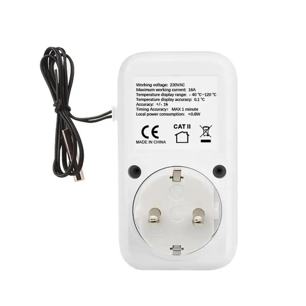 Xiaomi Thermostats/thermostats up to 3680W for radiant heating, for coolers, white, black.