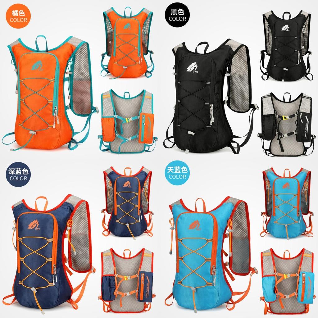 Outdoor Sports Backpack With Breathable Waterproof Material For Hiking And Cycling Enthusiasts