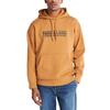 Timberland Solid Color Printed Letter Hoodie Long Sleeve Sweatshirt Men Tops Brown A5VV5-P47