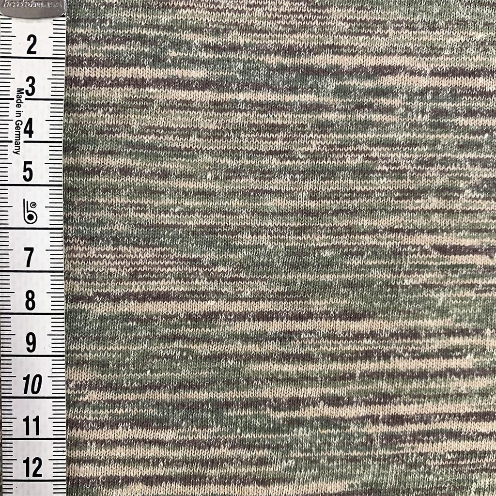 Knitted Jersey Cut Handmade Organic Hemp Blend Fabric, Multicolored, Cloth, Supplies, DIY, (200cm)