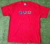 Vintage America 2004 T-Shirt Size Large Red Tee Flowers United States USA Sonoma