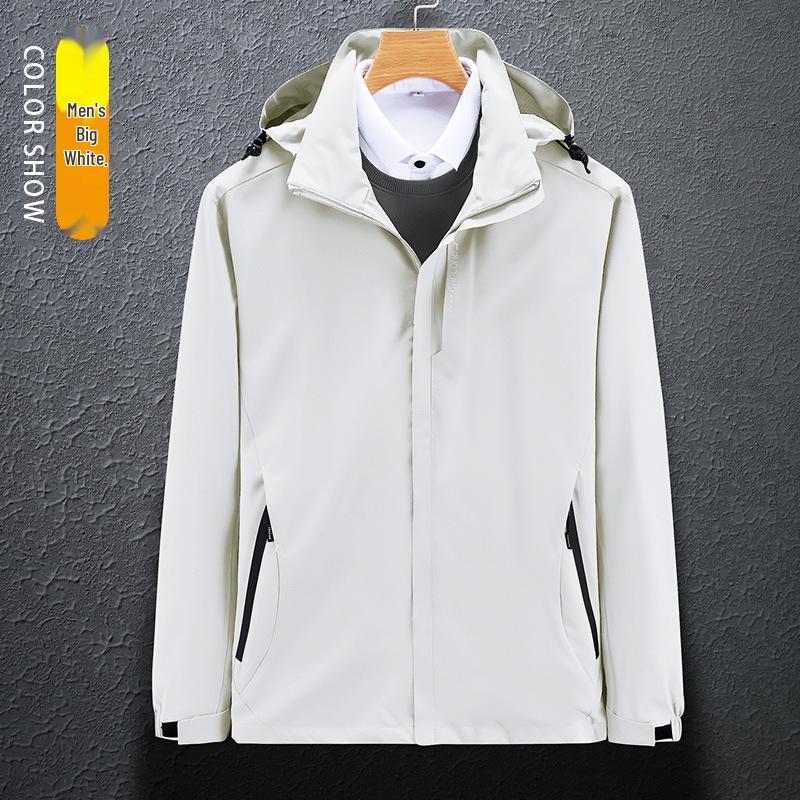 Unisex Thin Windproof Waterproof Spring/Autumn Outdoor Shell Jacket, Single Layer, Ideal for Mountaineering.