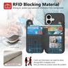G15 G54 G86 Power 5G Luxus Hülle RFID Karten Leder Capa für Motorola Moto G56 G66J G85 G75 G55 G35 G05 G04 G14 G06 G84 Reißverschluss Abdeckung