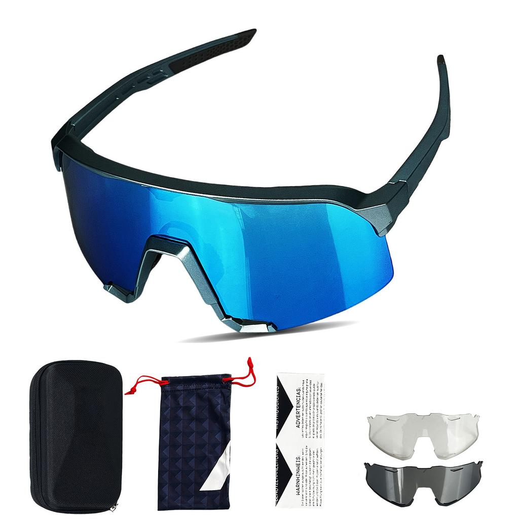 Road Running Bicycle Goggles Driving Cycling Glasses for Men Women Outdoor Sport Baseball Softball Bike