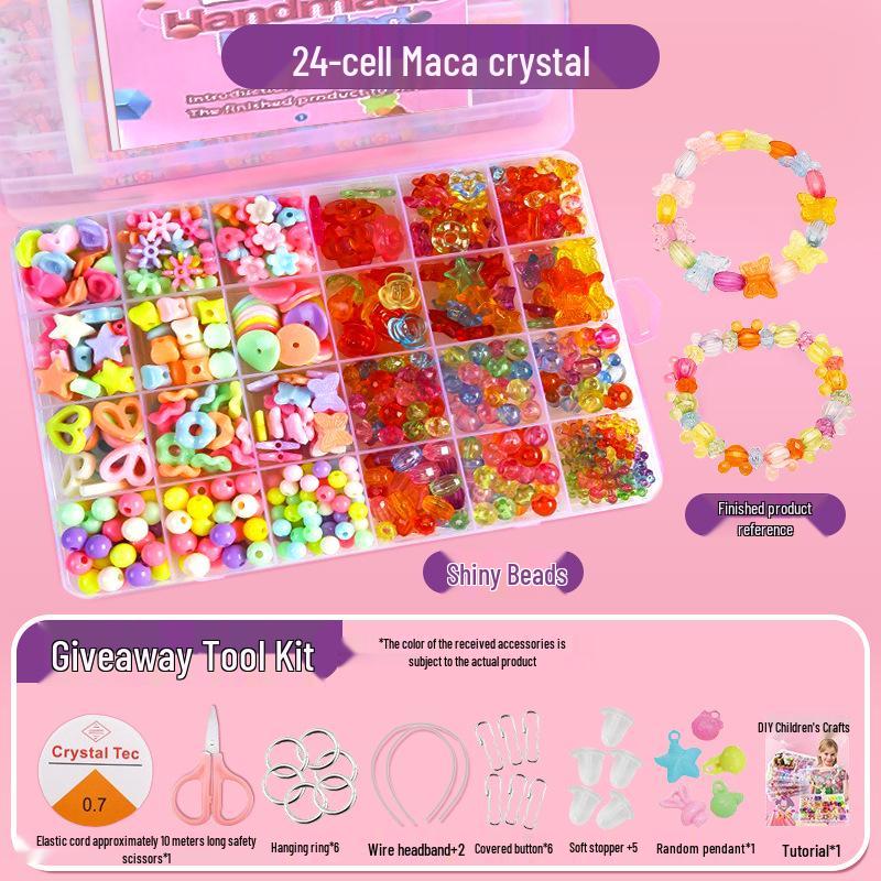 DIY Beading Kit for Kids: Create Bracelets & Necklaces