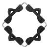 Silicone Trivet Mat Stainless Steel Hot Pot Holder NonSlip Coasters Heat Insulation Bowl Mats Foldable Table Pad Tableware Placemat for Hot Pans Bowls
