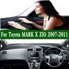 For Toyota Mark X ZIO ANA10 350G 250G 240G 2007-2011 Dashmat Dashboard Cover Trument Panel Pad Anti-Dirt Proof Ornament