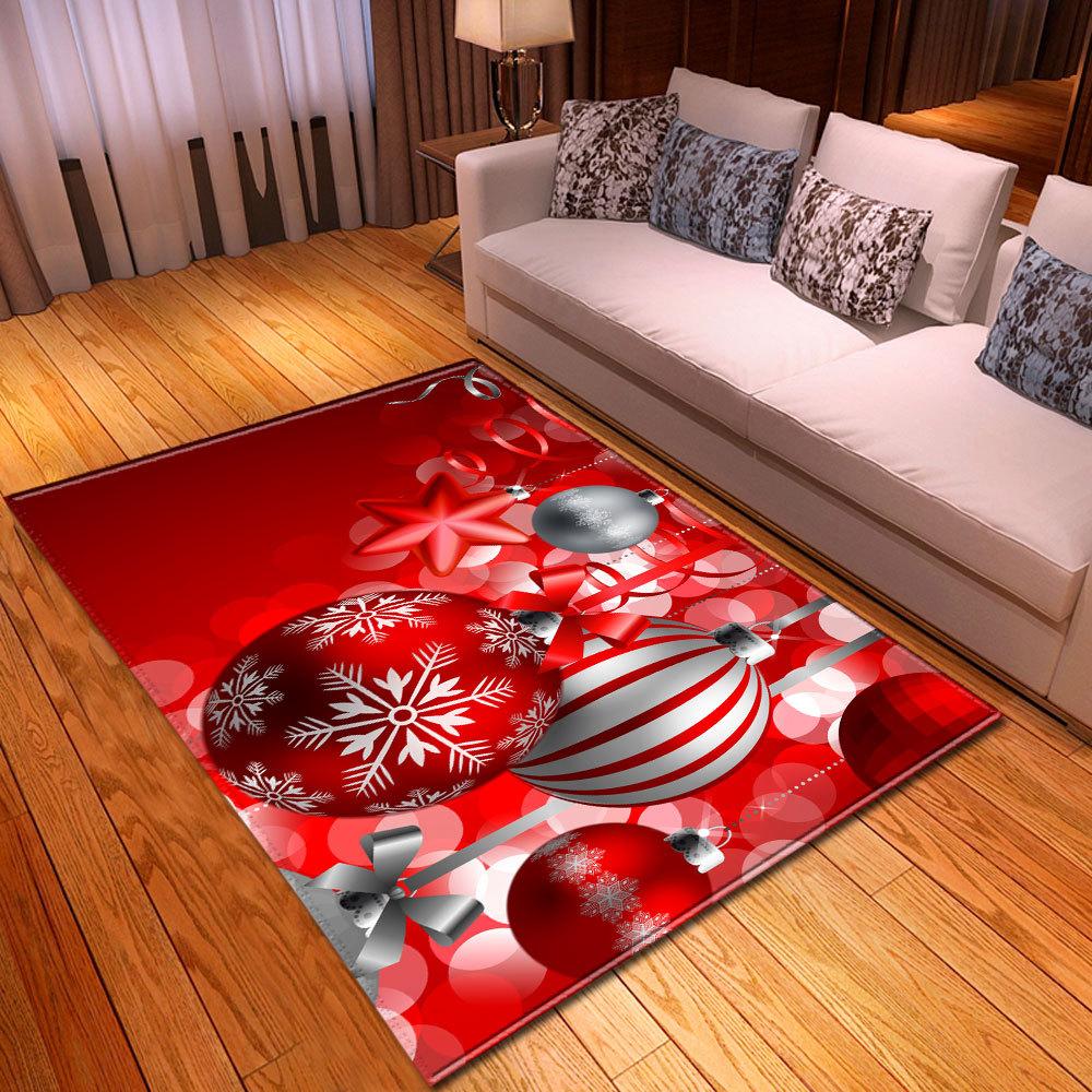 Christmas Living Room Floor Mat Bedroom Dining Room Carpet Carpet Doormat