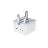 50W Dual Type-C Fast Charger for iPad & iPhone 14/17 with PD