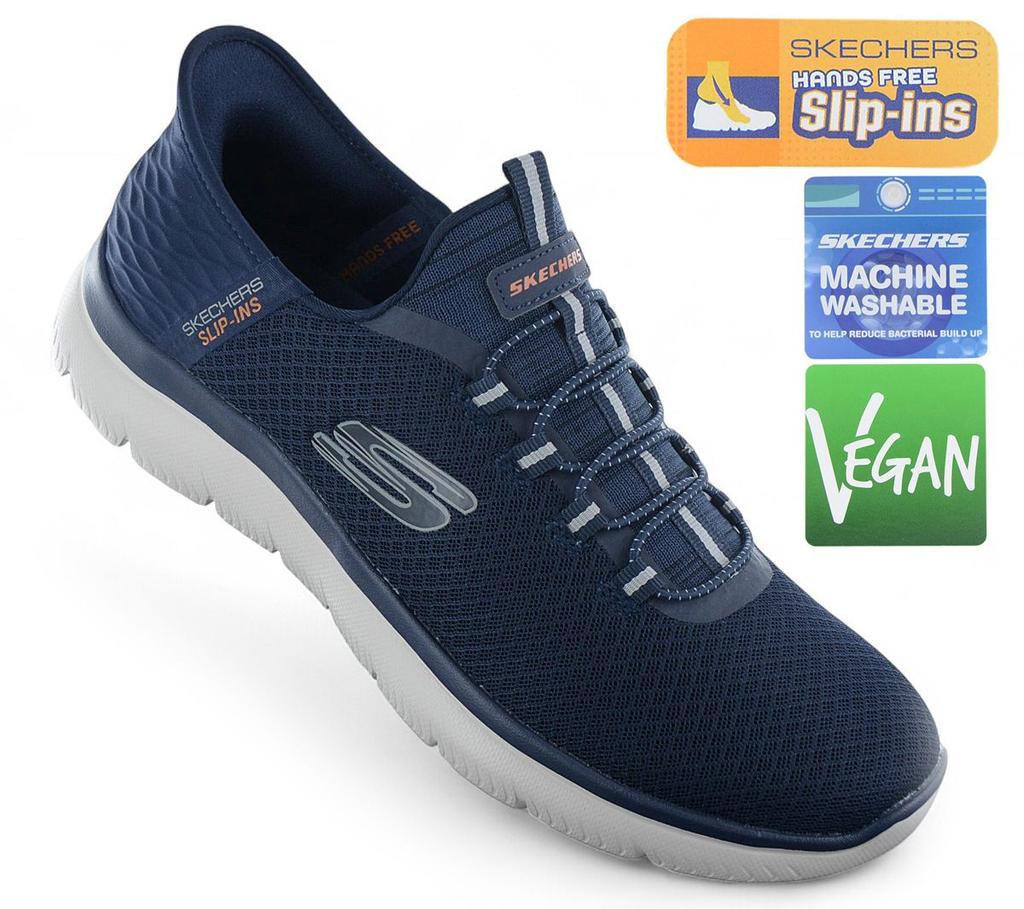 Skechers Slip-ins Summits - High Range - Herren Schuhe Sneakers Blau 232457-NVY ORIGINAL