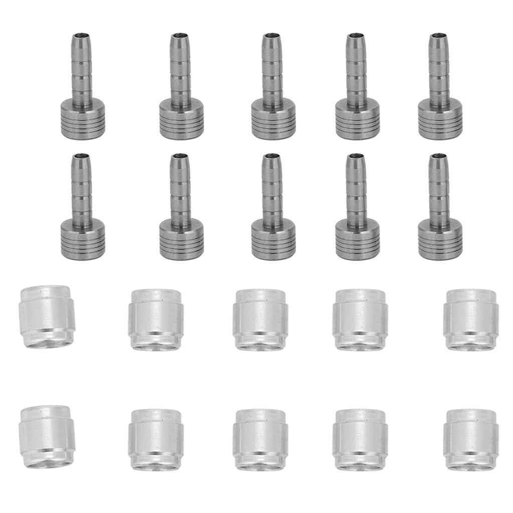 10 Set Hydraulic Disc Brake Hose Olive Connector Insert for AVID SRAM Replacement Part
