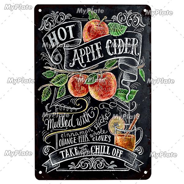 

Cocktail Vintage Beer Metal Plaque Bar Sign Home Wall Decor Metal Poster Tin Sign Man Cave Club Decoration Pub Kitchen Plate 20x30cm（7.8x11.8inch）