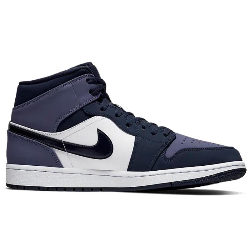 Jordan 1 Mid 'Obsidian Sanded Purple' Jordan 554724-445