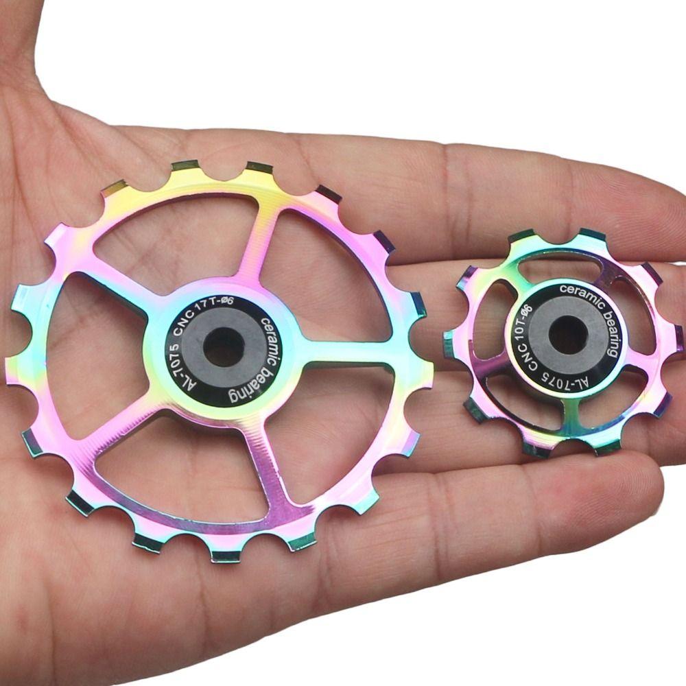 Derailleur Bike Jockey Wheel Bicycle Rear Pulley Bike Ceramic Bearing Guide Bike Rear Derailleur
