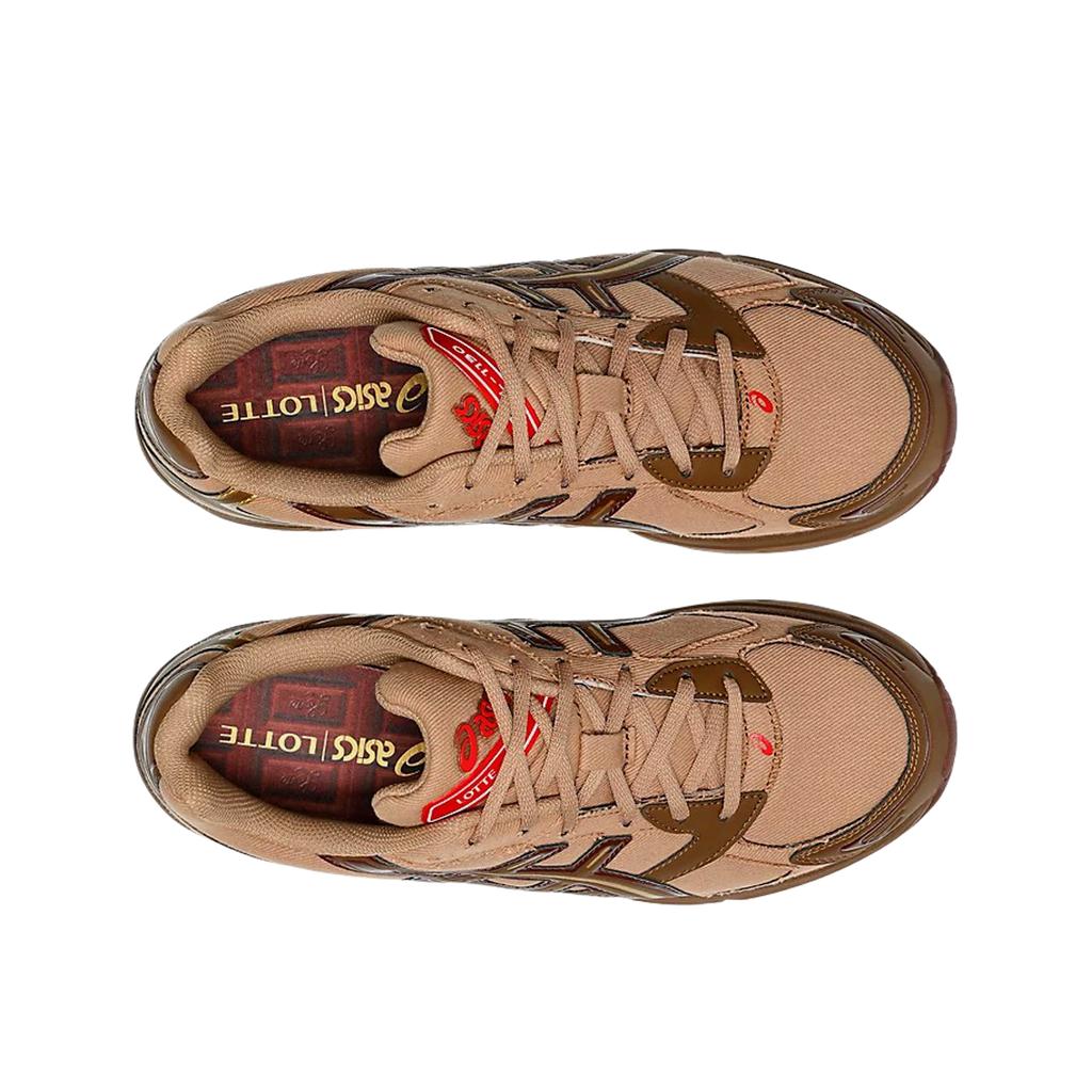 Asics Lotte X  Gel-1130 Comfortable Low-Top Running Shoes Unisex sneakers Brown 1203A649-200