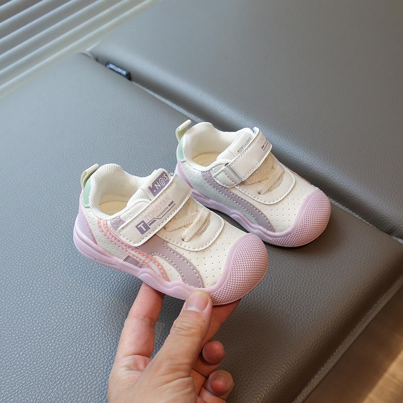 

Walkers for Boys, Baby Shoes, Infant Shoes, Soft Sole, Anti-slip, Girls Functional Shoes 16 розовый