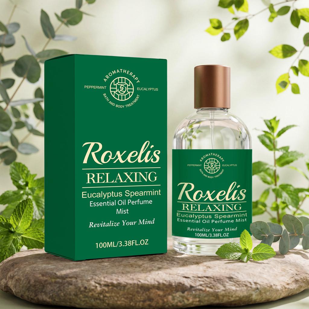 Eucalyptus Mint Fragrance Spray 100ml Fresh Scent Daily Travel Natural Aroma Mint Perfume