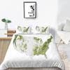 3D Map Printing Duvet Cover Set with Pillowcase Cartoon Home Textiles Bedding Set Children Twin Single Size Bed Sets