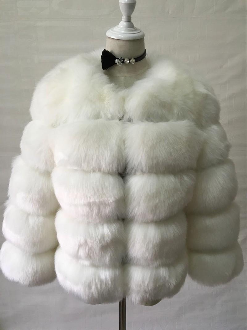 

2025 New Women s Tops Fashion Winter Sheepskin Coat Female Short Jacket Warm Zipper Artificial Fox Fur Hooded Collar Fashion Female Jacket XXXXL білий