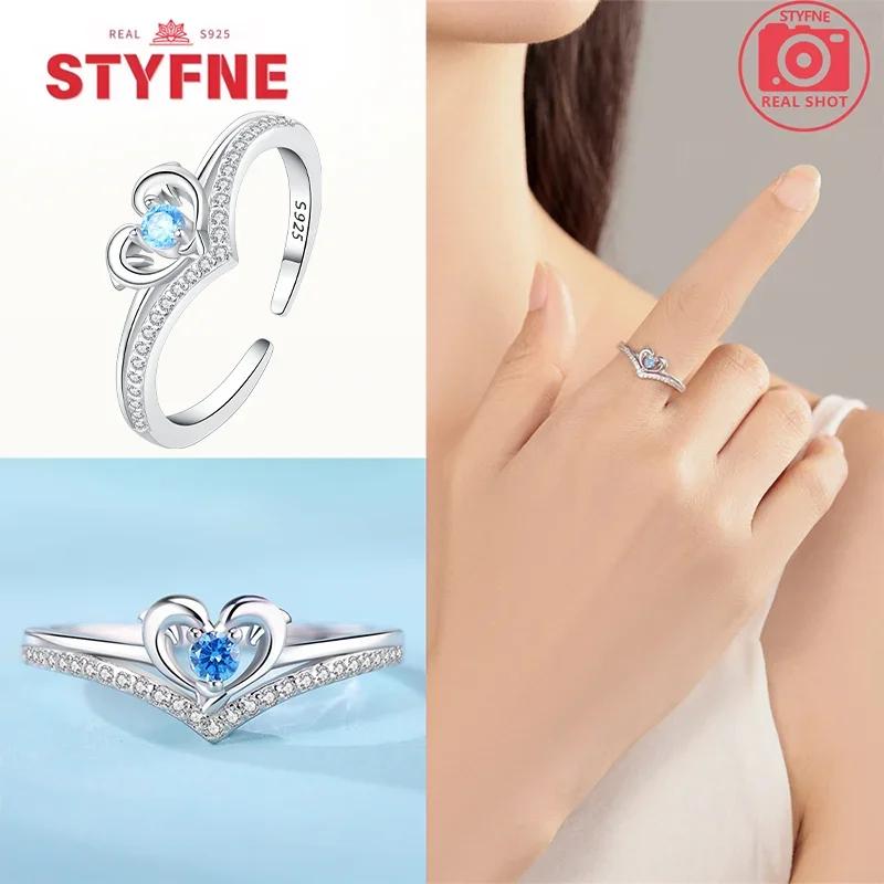 Copper Heart-Shaped Series Open Rings Pink Love Irregular Shape Ring Appropriate For WomenS High-End Jewellery Gifts