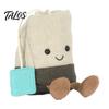 Cute Tea Bag Plush Toy, Soft Stuffed Animal Doll for Kids, Funny Creative Plushie for Birthday Gift, Stress Relief Companion