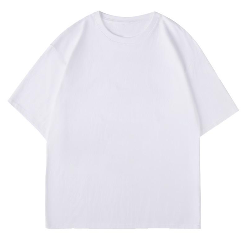 High Quality Organic Pure Cotton Men s T-shirt Summer Pure Cotton Unisex Casual Fashion T-shirt Men Tops Tee S