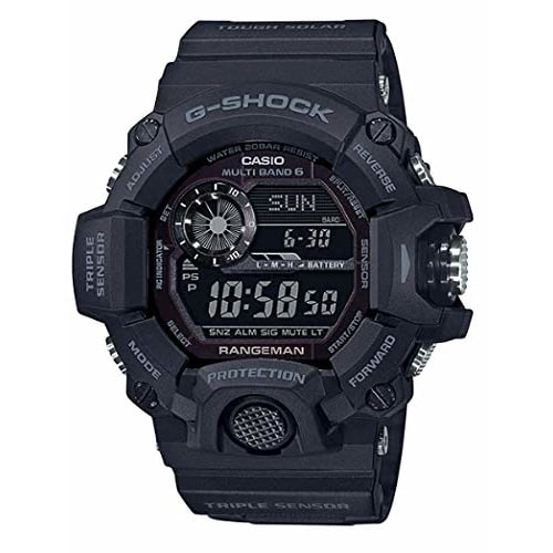 

Casio G-Shock Radio-Controlled Solar Watch GW-9400-1B Men s Overseas Model