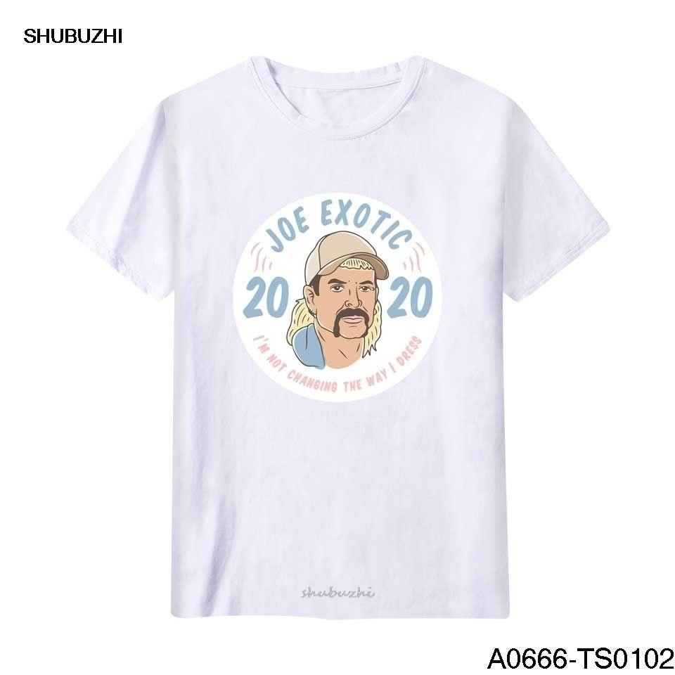 Free Joe Exotic Tiger King Tshirt Unisex New Summer Tops T Shirt Shirts For President Cotton Carole Did It Short Sleeve Tees S