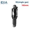 EXA Formato A5 165MM 125mm 150mm 190mm RR1 Re Cámara de Aire Amortiguador Trasero Para Bicicletas de Montaña Amortiguador MTB Ajustable