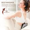 Fascia Gun Six-head Muscle Relaxation Electric Massager Wireless Waist Back Masajeador Deep High Frequency Vibrater Body Massage