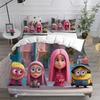 New Despicable Me  Anime Bedding Sets Comforter Quilt Bed Cover Duvet Cover Pillow Case Sets Kids Adult Size Home Textiles
