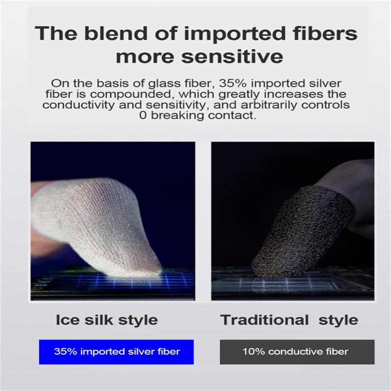 Fingerhülle für PUBG Mobile Games, Touchscreen-Fingerlinge, decken empfindliche mobile Touch ab