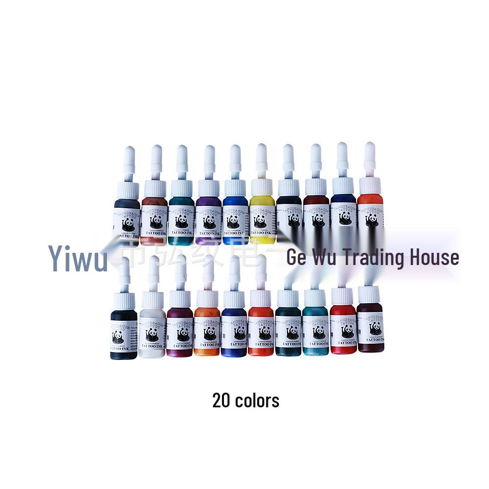 Multi-Color Tattoo Ink Set - Blendable Beauty Pigments