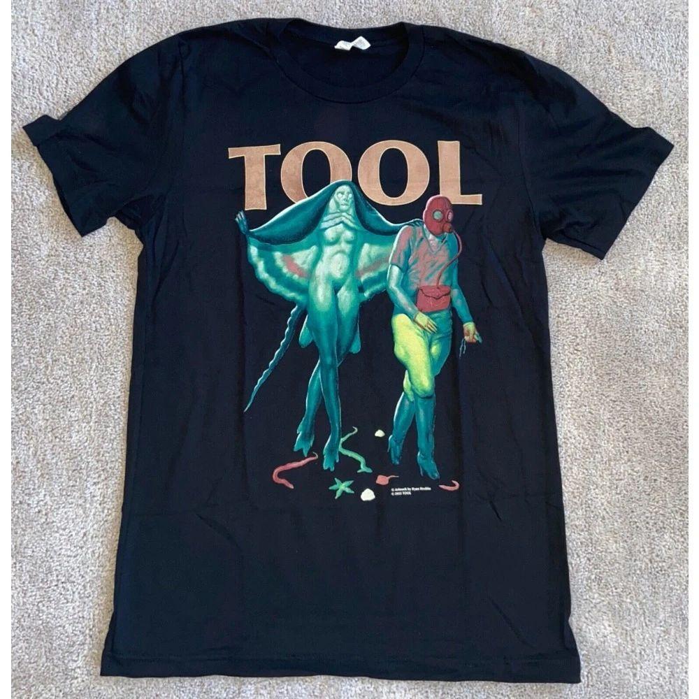 Rock Punk T Shirts Tool Band 2024 World Tour Concert Merch Lateralus Tool Band Tshirt Casual Loose Streetwear Print Tee Unisex S