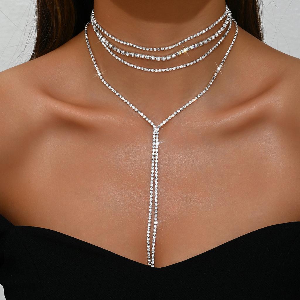 Jewelry Simple Long Claw Chain Neck Chain Wind Design Clavicle Chain Fringed Necklace
