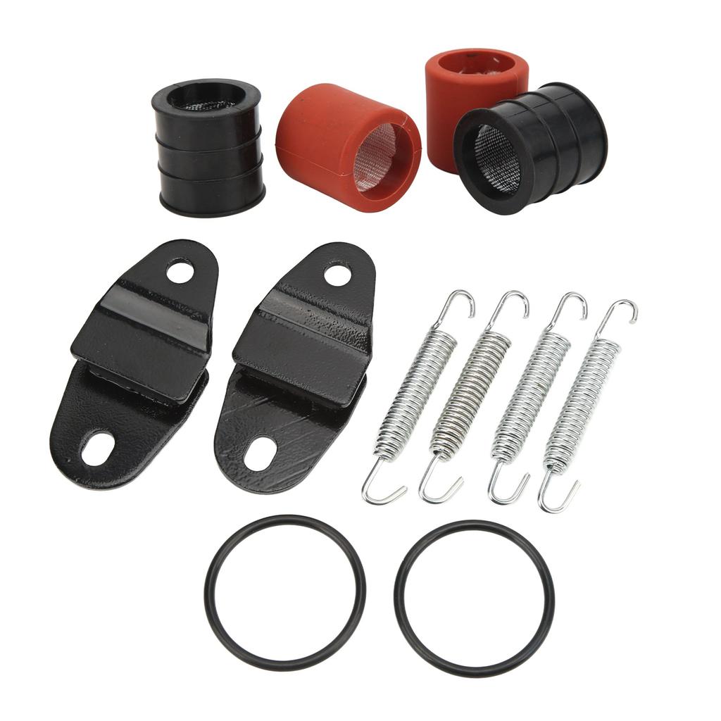12 szt. Zestaw uszczelek złącza tłumika wydechowego ze sprężynami 2GU?14771?00?00 Zamiennik dla BANSHEE 350