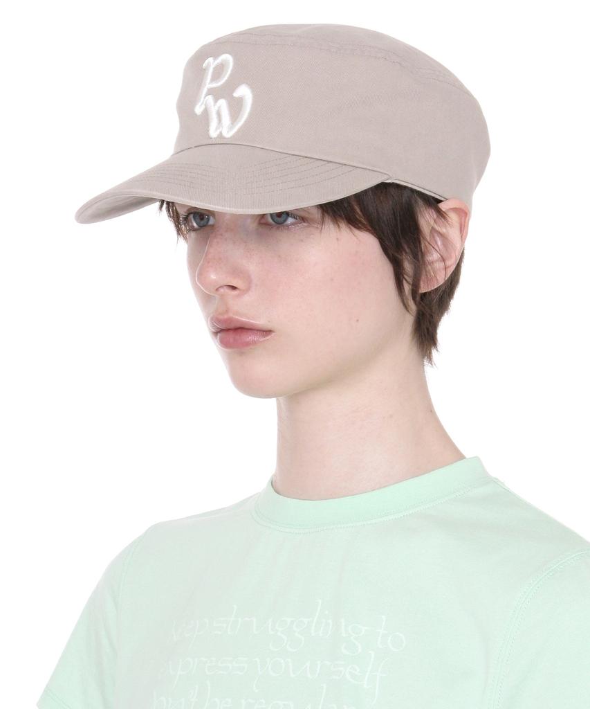 PARTIMENTO WOMEN Pw Symbol Pillbox Cap_Stone