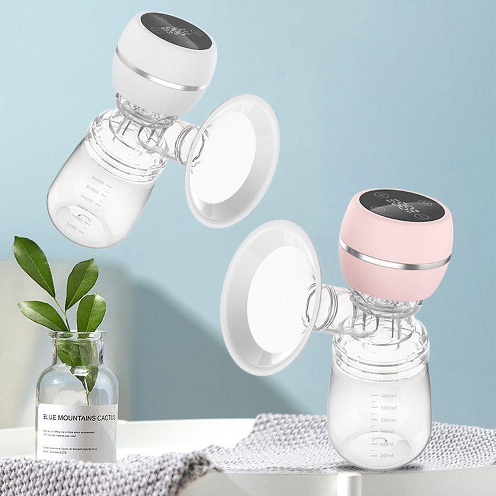 

Silent Breast Pump Electric Breast Milk Bottle Portable Breastmilk Pump for Postpartum зелений