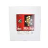 Illuminated Foam Santa Claus Figurine with 10 LEDs, White, Battery Operated