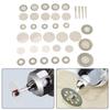 Cutting Disc, 37PCS  Vented Cutting Disc Stainless Steel Saw Mandrel Set Fit  Tools, Circular Saw Blades
