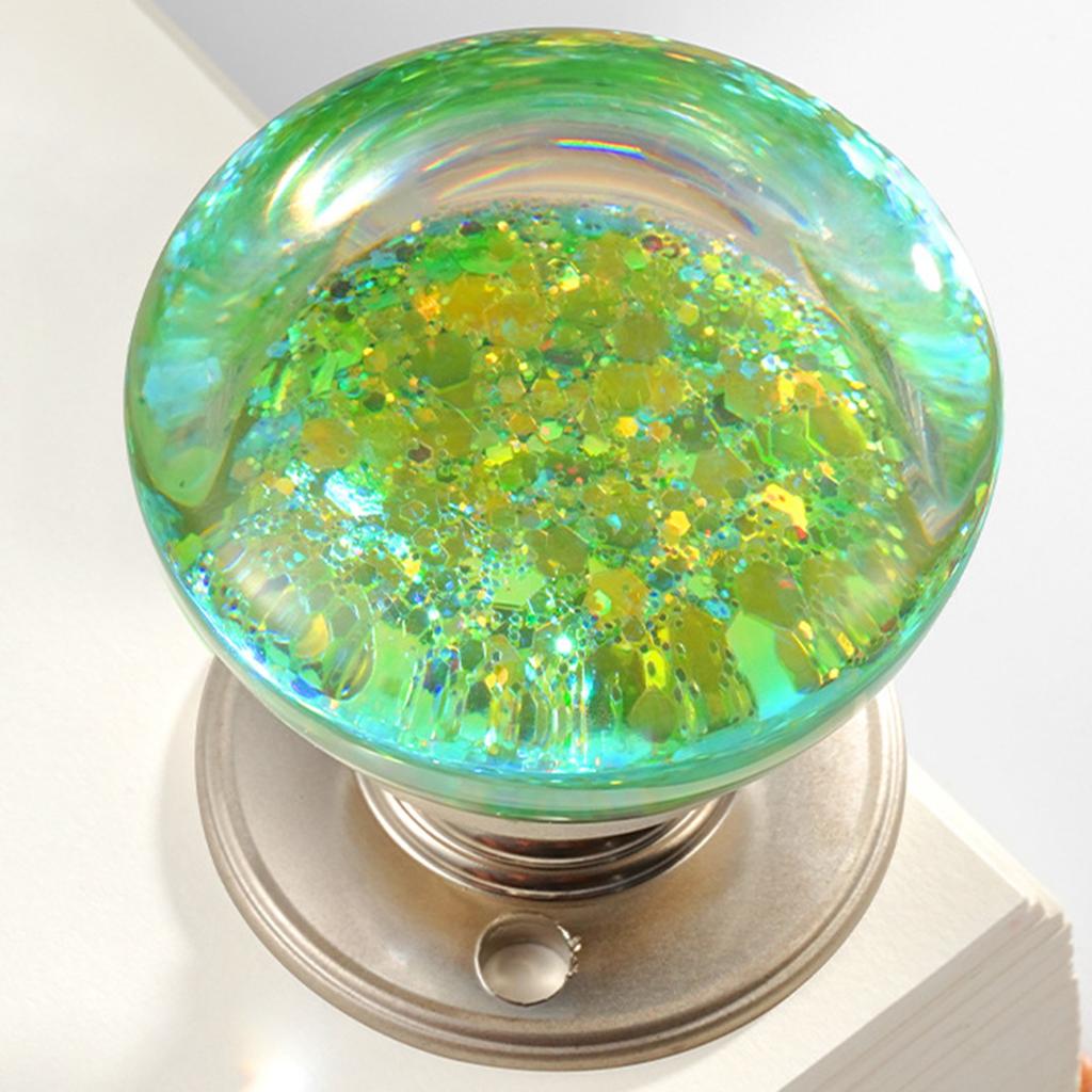 Pryskyřičná křišťálová koule úchytka na dveře skříňky s vloženým designem pro tahadla zásuvek šatní skříně pryskyřičné knoflíky na skříňky knoflíky na zásuvky