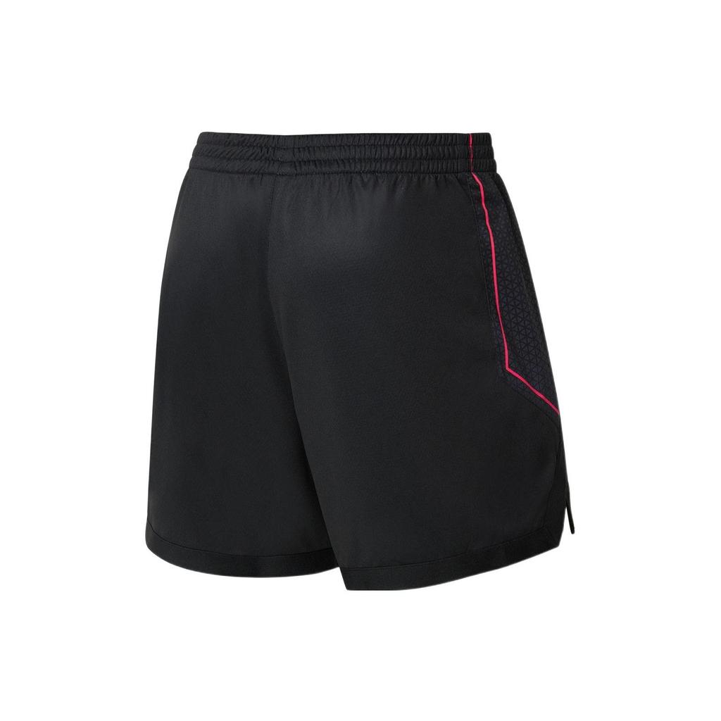 Li Ning CBA Series Professional Basketball Shorts Solid Color Men shorts Black AAPS153-2