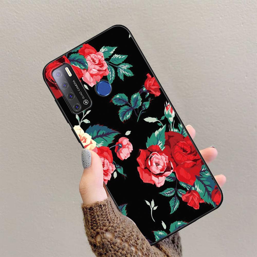 For Tecno Pouvoir 4 Case Soft Silicon Phone Cover For Pouvoir 4 Case For For Tecno Pouvoir 4 Cover Coque Bumper Fashion Cute